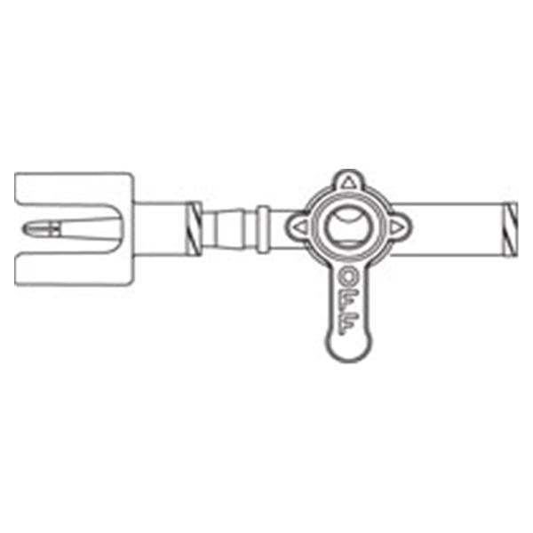 Stopcock 4-Way Hi-Flo Blu Cp Priming Volume 7mL Male Luer Lock Adapter 50/Ca